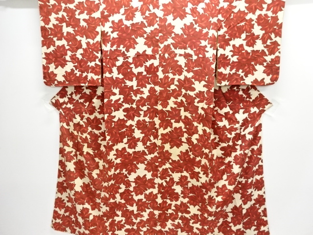 JAPANESE KIMONO / ANTIQUE KIMONO / SILK / FLOWER